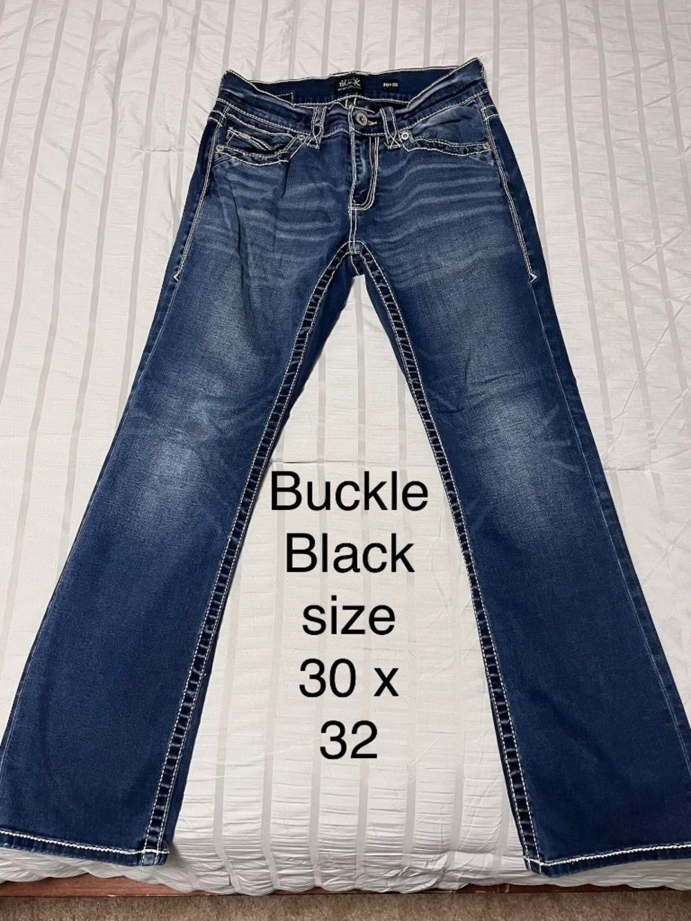 Buckle Black Men’s Jeans